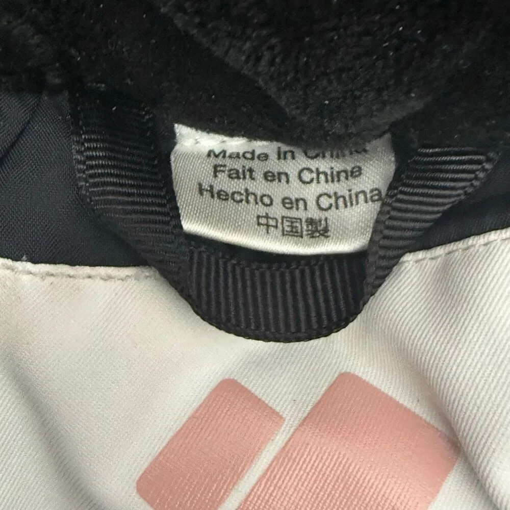 Obermeyer Girls' Tabor Ski Jacket in “Tell Me A Story” Print Pink Black Full Zip